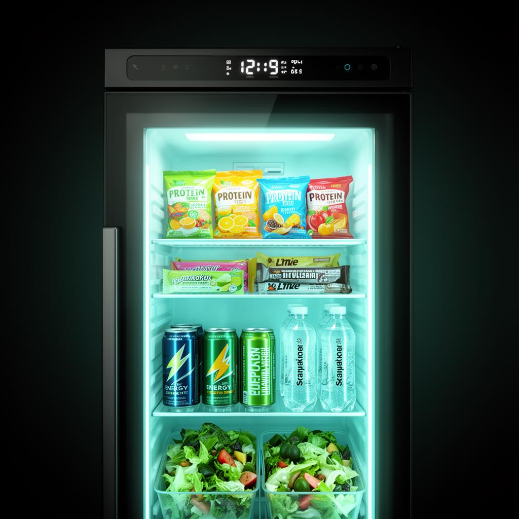 Premium products in NivSay smart cooler